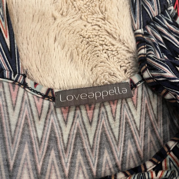 LoveApella Maxi Dress, Chevron Patterned, Multicolored, Size S - Picture 3 of 5